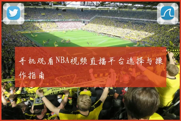 手机观看NBA视频直播平台选择与操作指南