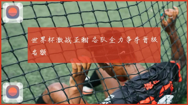 世界杯激战正酣 各队全力争夺晋级名额