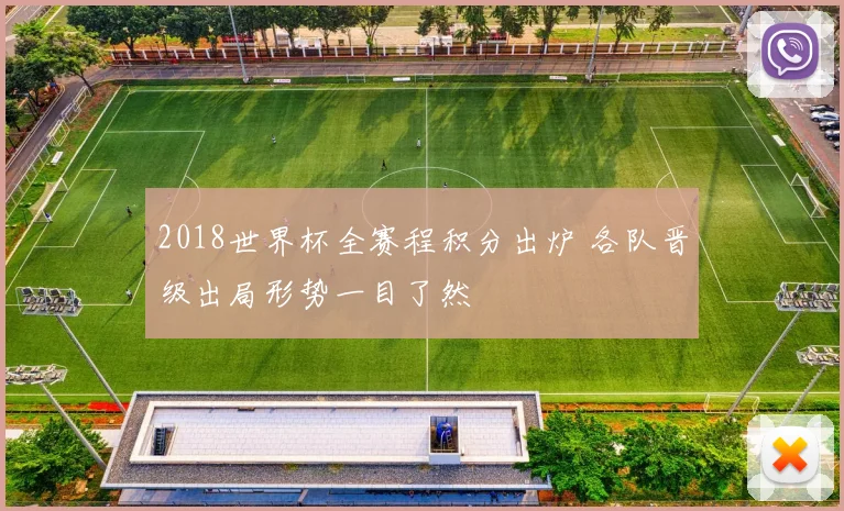 2018世界杯全赛程积分出炉 各队晋级出局形势一目了然